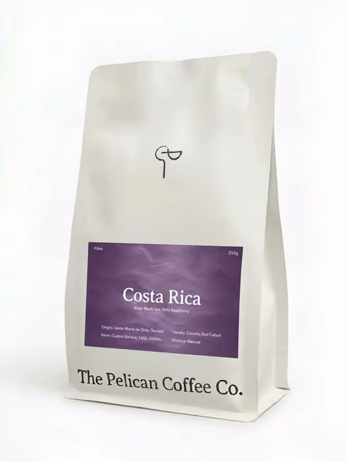 Costa Rica coffee packaging