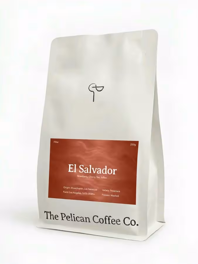 El Salvador coffee packaging